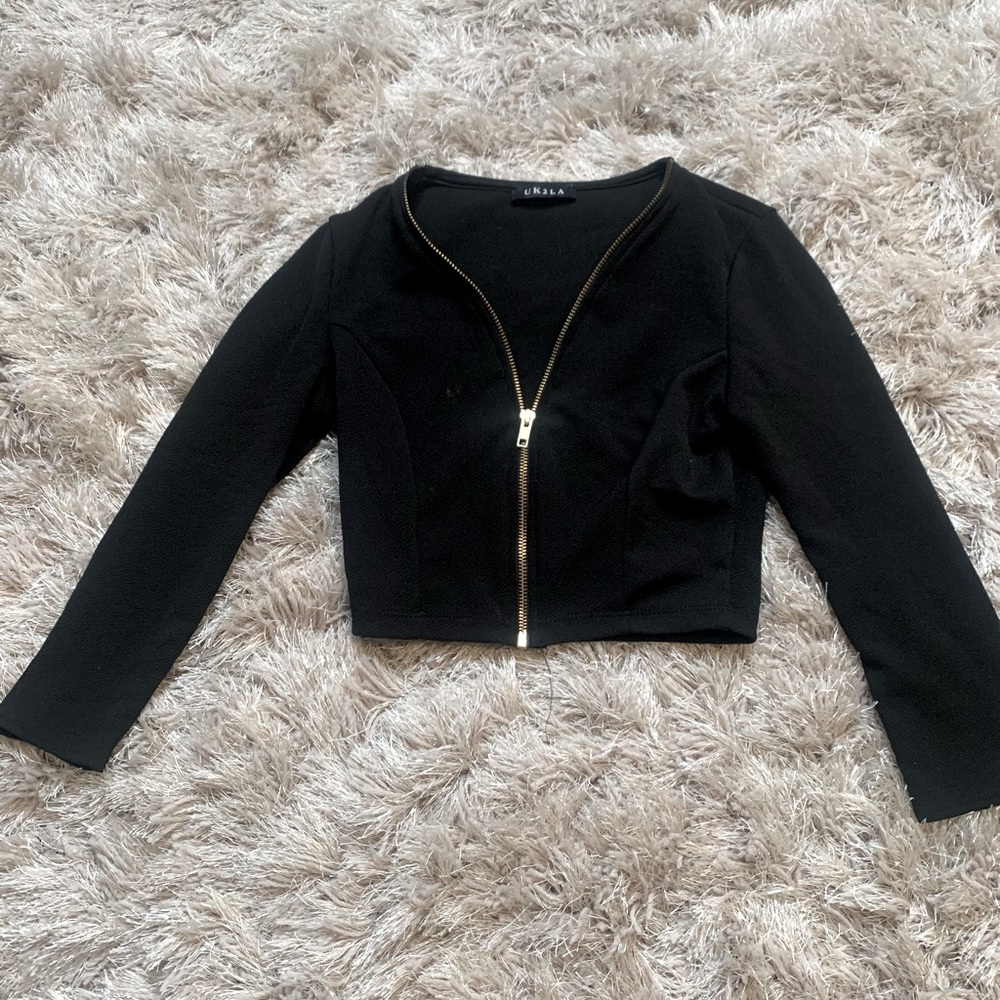 Black Crop Top